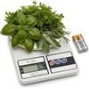 Generico Bilancia da Cucina Digitale Professionale 10kg/1g - Pesa Alimenti Alta Precisione con Display LCD, Funzione Tara e Autospegnimento - Design Compatto per Dieta, Pasticceria e Fitness (Batterie Incluse)