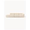 Westwing Collection Chaise longue componibile 4 posti in bouclé Sofia