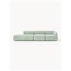 Westwing Collection Chaise longue componibile 4 posti Sofia - Verde