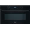 Hotpoint Ariston Forno a Microonde da Incasso Combinato con Grill Capacità 31 Litri Potenza 1000 Watt Funzione Crisp colore Nero - HAD K54CU B