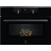 Electrolux Forno a Microonde da Incasso Combinato Ventilato con Grill Capacità 44 Litri Potenza 1000 Watt Larghezza 56 cm colore Nero - KVMDE46H