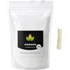 Ossidde Sabbia per candele con stoppini,granuli di cera,candele fai da te,500 g,perline di cera per candele + 20 stoppini per candele
