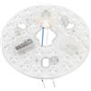 SENECESLI Sostituzione LED LED da Ventola a Soffitto da 5,3 Pollici, 15w 3CCT 3000K 4200K 6500K 3 TEMPERATURA COLORE REGOLABILE, Kit di Retrofit a Ventola Soffitto Rotondo, CRI90 Dimmabile