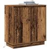 vidaXL Madia LED per Legno Antico 71 x 34,5 x 75 cm Legno Multistrato, Sala da Pranzo, Mobile Laterale Moderno con LED, Armadietto Rettangolare per Soluzioni Pratiche