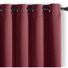 RESTILO - Tenda Blackout 140 x 175 cm, colore: rosso vinaccia, 1 pezzo, con occhielli, decorazione per finestre