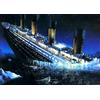 MOTGOM Diamond Painting Kit Completo Naufragio, 5D Diamond Painting, Disegni con Diamantini Colorati, Decorazione Murale per Casa e Pareti 40x30cm
