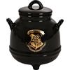Elbenwald Harry Potter Hogwarts - Barattolo per biscotti a forma di stemma di Hogwarts, in ceramica, colore: Nero