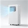 UofZc Condizionatore d'aria portatile, unità di climatizzazione 3 in 1 18000BTU