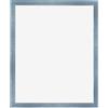 Dutch Frame Factory - Cornice 25x30 cm - Blu Acceso Spazzato - Cornice per foto in MDF con vetro plastico Antiriflesso - Cornice portafoto 25x30 cm - Benno