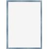 Dutch Frame Factory - Cornice 50x70 cm - Blu Acceso Spazzato - Cornice per foto in MDF con vetro plastico Antiriflesso - Cornice portafoto 50x70 cm - Benno