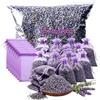 SUNXBUK 200g Lavanda Essiccata,20 sacchetti di tela, Sacchetti Lavanda Profumati,Profumatori Armadio,Profumatore per Ambienti e Auto,Profumata per Guardaroba, Biancheria e Ripostiglio