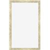 Dutch Frame Factory - Cornice 30x50 cm - Argento-Oro Martellato - Cornice per foto in MDF con vetro plastico Antiriflesso - Cornice portafoto 30x50 cm - Benno