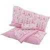 Viterbo Biancheria Coordinato Completo Letto Lenzuola Lancetti In Finissimo Cotone 100% Singolo - 1 Piazza E Mezzo - Matrimoniale (Mosaico Rosa, Matrimoniale, 2 Posti (3324))