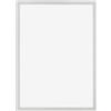 Dutch Frame Factory - Cornice 35x50 cm - Argento Lucido Vintage - Cornice per foto in MDF con vetro plastico Antiriflesso - Cornice portafoto 35x50 cm - Benno