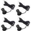 FTVOGUE 4 Pezzi Faretti Regolabili per Display a LED 5V Dimmable USB Mini Faretto per Espositori (Luce calda)