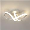 Pheashine Plafoniera LED Soffitto Moderna, 20W 2500LM Lampada da Soffitto in Alluminio, 4500K Luce Neutra, Plafoniera a LED Bianco per Camera da letto, Corridoio e Sala da Pranzo