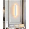 niuniaj Applique da parete a LED Interno Moderni con Telecomando,60CM Luci
