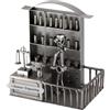 Steelman24 I Omini di Viti Farmacista con Piastra di Incisione Personale I Idee Regalo Originale I Soprammobili in Metallo I Modellino
