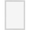 Dutch Frame Factory - Cornice 20x30 cm - Argento Lucido Vintage - Cornice per foto in MDF con vetro plastico Antiriflesso - Cornice portafoto 20x30 cm - Benno