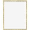 Dutch Frame Factory - Cornice 25x30 cm - Argento-Oro Martellato - Cornice per foto in MDF con vetro plastico Antiriflesso - Cornice portafoto 25x30 cm - Benno