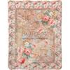 Caleffi Plaid Scaldotto In Cotone Pettinato Art. Flora Cm. 130X170 Imbottito - Colore Oro