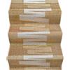 emmevi Passatoia Scala Bordata Ingresso Corsia Corridoio Tappeto Gradini MOD.Picasso Dis_27 67X300 Beige