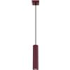 SOLLUX lighting Lampada a sospensione KARBON 1, bordeaux