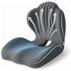 GNVOVIC Cuscino Sedia Ufficio, Cuscino Ergonomico Sedia in Memory Foam, Supporto Schiena e Coccige, Traspirante e Antiscivolo, Portata 150KG, per Auto e Sedia Gaming
