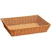 C.X.Y. Vassoio Cesto rettangolare intrecciato in finta rattan effetto vimini vintage per bomboniere sacchetti oggetti decorativi (60 * 40 * 10cm)