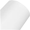 JSCARLIFE Pellicola in vinile perforata bianca, per finestre, per la privacy, adesivi per finestre, per casa, ufficio e bagno, decorazione per porte in vetro (50 x 200 cm)