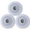 DMHYZTE 3 Pezzi Raccogli Capelli Doccia Silicone, Filtro Doccia Capelli per Vasca da Bagno, Pile Piatte filtro per Capelli Protezione Scarico, Filtro in Silicone per Vasca da Bagno Vasca, Lavandino, Cucina