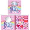 Aurasky Set di trucchi per ragazze, set da trucco, 14 colori, per carnevale, cosmetici, cosmetici, per bambini, per Halloween, compleanni, feste di bellezza