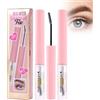 Grgowe 2PC The Brow Glue, gel impermeabile a lunga durata per sopracciglia, Gel Trasparente per Sopracciglia Effetto Laminazione, Per Ciglia Scolpite dal Finish Naturale, Brow Styling Soap