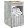 vidaXL Mobile da Bagno Grigio Cemento 30 x 35 x 50 cm,