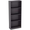 Vida Designs Cambridge 4 Ripiano Large Libreria, Moderno Space-Saving Mobile contenitore for Soggiorno, Camera da letto or Ufficio, Autoportante Design, H140xW60xD24cm (Grigio)