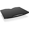ONKRON Supporto per TV TS1881 con supporto per mobile TV carrello TS1881 regolabile in altezza, terzo ripiano per elettronica APT1881, nero