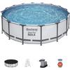 Bestway Piscina da Giardino fuori terra tonda Bestway Steel Pro Max Set 5612Z