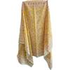 INDIANHANDICRFTS Sarong indiano fatto a mano, 100% cotone sarong donna bikini copertura costume da bagno fiore rosso sarong sciarpe lungo pareo dimensioni 111x182 pollici ss049