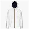 K-Way KWAY JAKE PLUS.2 REVERSIBLE WHITE-BLUE DEPTH K2124EW - Color: ALD TG.M