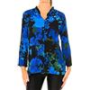 Desigual Cam_Ancona Camicia, Blu (Azur Agate 5026), X-Small Donna