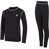 Dare2b Dare 2b Boys Pow II Baselayer Set Abbigliamento Termico, Nero, 14 Anni Bambini e Ragazzi