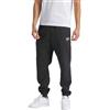 Reebok Identity Small Logo Fleece Jogger Pantaloni di Tuta, Nero/Bianco/Rosso vettoriale, S Uomo