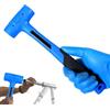 Generic in - Acciaio, 26 x 7,7 x 3,3 cm, per riparazione, manico a T, strumento per riporre facilmente il , mini per riparazioni di biciclette, progetti fai da te, officina, uso domestico
