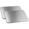 Generisch Borsa frigo per cubetti di ghiaccio, 2 pezzi, piccoli vassoi portatili in acciaio inox, mattonelle di ghiaccio durevoli, per viaggi, campeggio, barbecue, picnic, lavoro, scuola, pasti, preparazione