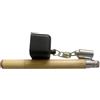 Drawup Gessetti da biliardo in legno 2 in 1 con punta per stecca da biliardo, accessorio portatile per allenamento quotidiano, marrone, 135 mm