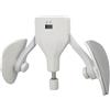 Generic Trainer per Cosce con Resistenza Regolabile per Allenamento di Forza 10-35 Kg con Design a Cinghia e Contatore Digitale per Allenamenti a Casa (GRAY)