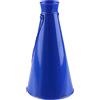 Texvora Blue Cheer Megafono, megafono portatile da 23 cm, per feste sportive, con cordino, in plastica robusta, per creare il rumore, molto divertente, per feste, eventi sportivi, rally, eventi festivi