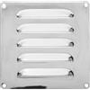 Generico Pannello di Ventilazione Design Elegante in Acciaio Inossidabile Rettangolare Persiane Facile Installazione per Yacht e Barche per Cucine Esterne Marine