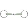 NutriEss Filetto a Bocca di Cavallo con Catena Acciaio Inossidabile Materiale HDPE Attrezzatura per addestramento equestre Accessori per Attrezzi Impedisci ai Cavalli di mordere Forniture