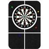 Generico Dartboard Backboard Adhesive Felt - 35.4x23.6in Wall Protector Square